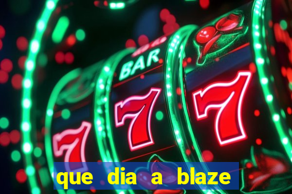 que dia a blaze paga o cashback